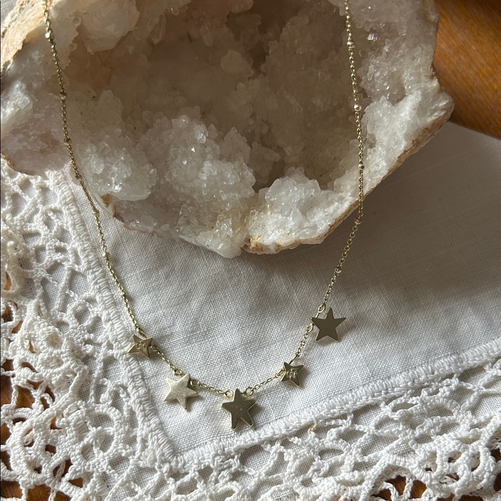 Kendra Scott Jae Star Necklace in Gold